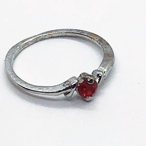 🔥HOT SALE🔥Red Rhinestone Fashion Ring 5